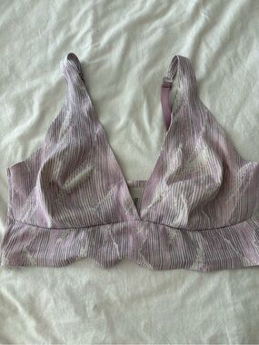 Auden Light Purple Printed Bralette